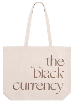 Enhance Black Wealth Tote Bags (Tan)