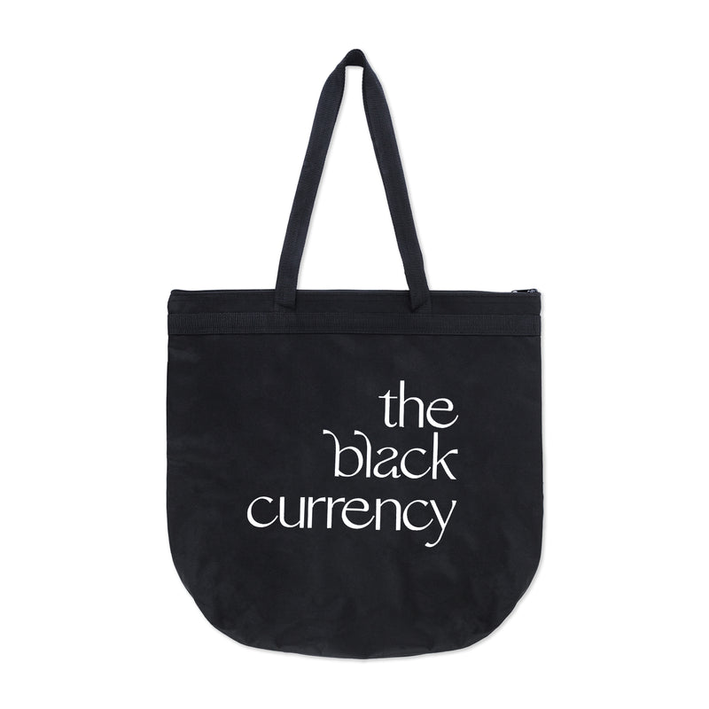 Enhance Black Wealth Tote Bags (Black & White)